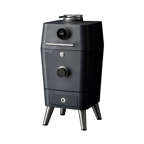 Image of Maak kennis met de 4K van Everdure by Heston Blumenthal. Deze high-tech kamado is een totaal pakket waarop je niet alleen vlees, vis en groenten grillt, maar het is ook een uitstekende pizzaoven die door ingebouwde features een extra smaaksensatie geeft aan je zelfgemaakte pizza.