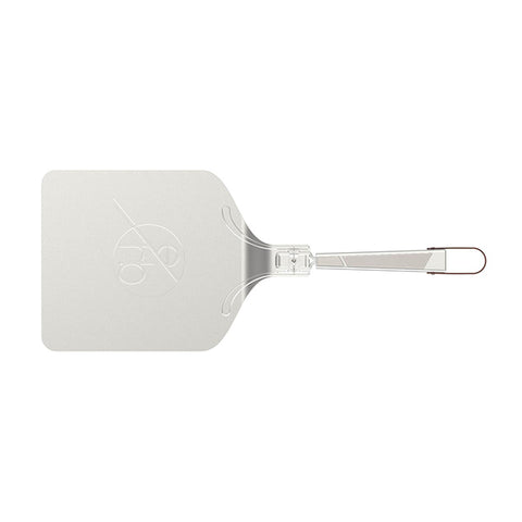 Image of De Pizzaoven Shop - Everdure - Quantum Steel Range Pizzaschep van Roestvrijstaal (rvs) met leren bandje.